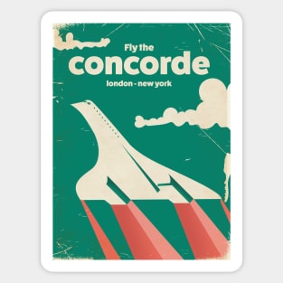 Fly The Concorde Sticker